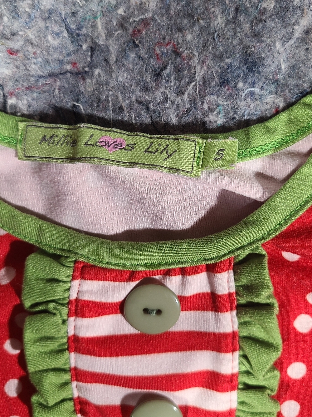 Girls Christmas Dress Bundle Size 4 & 5 Rare Editions Milk Loves Lily - Picture 2 of 8